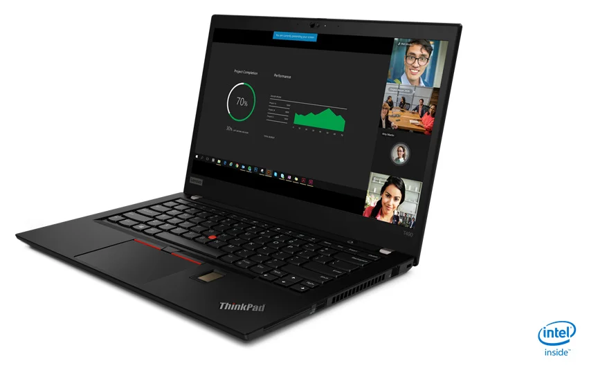 Lenovo ThinkPad T490, Ansicht 3