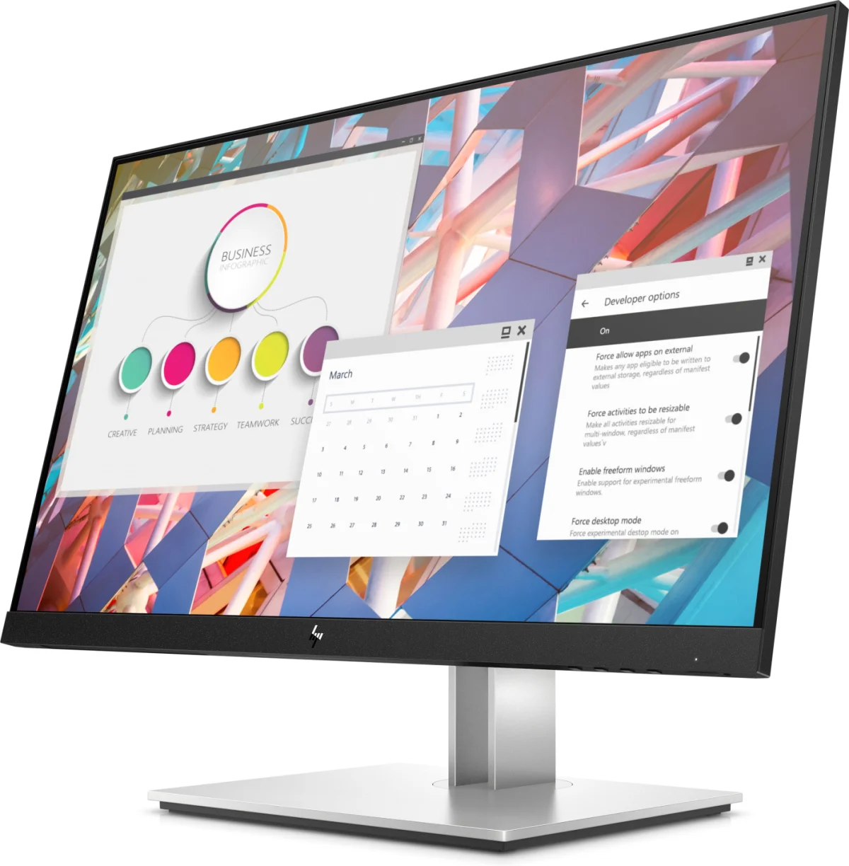 HP E24 G4, Ansicht 2