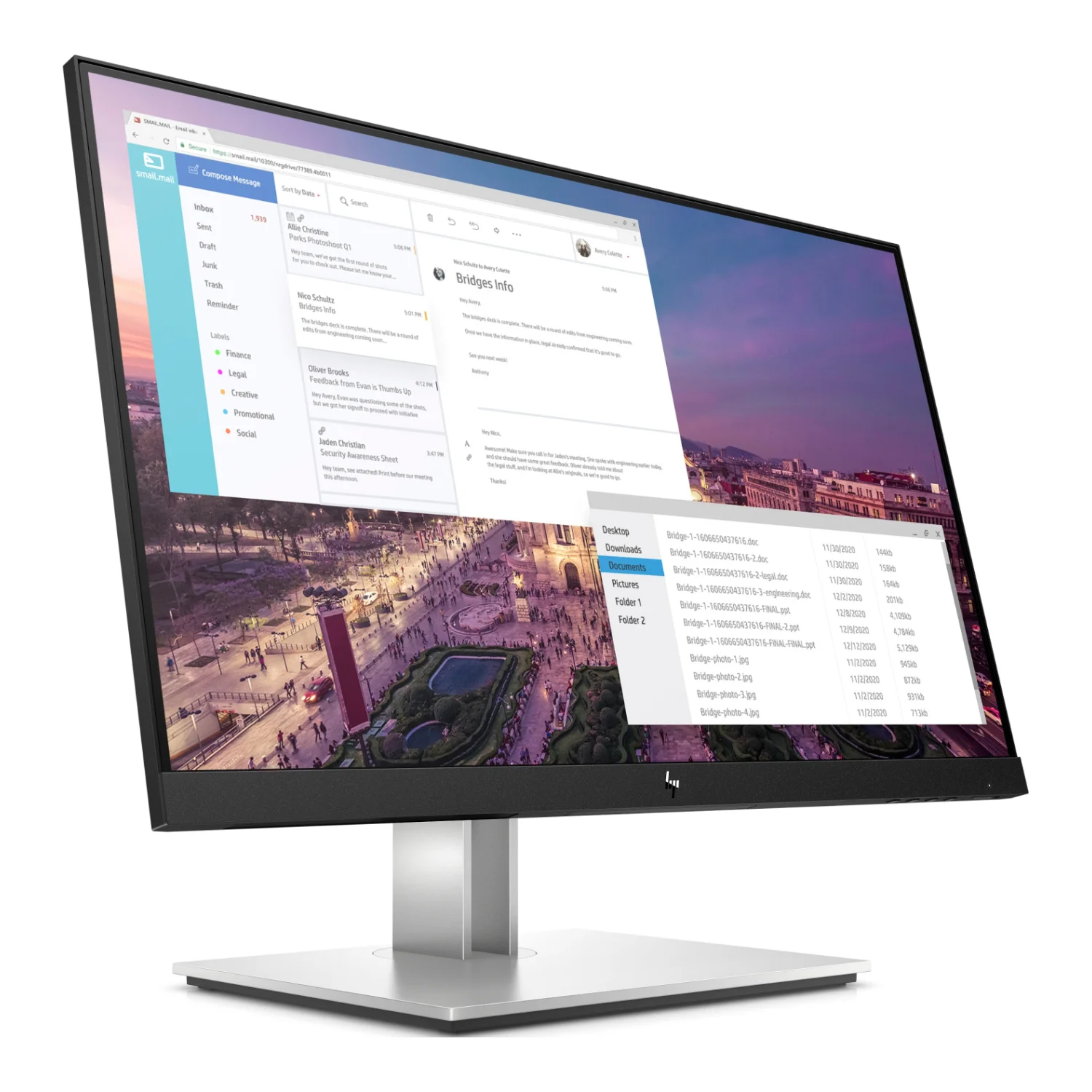 HP E23 G4, Ansicht 3