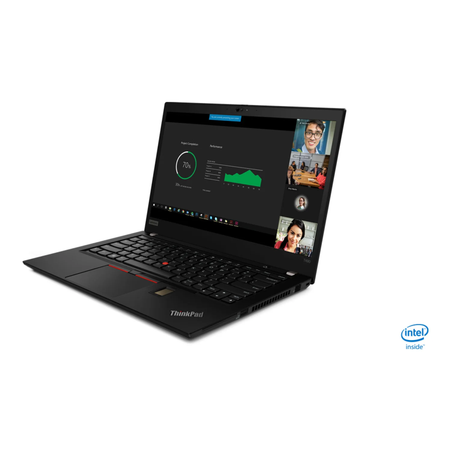 Lenovo ThinkPad T490, Ansicht 3